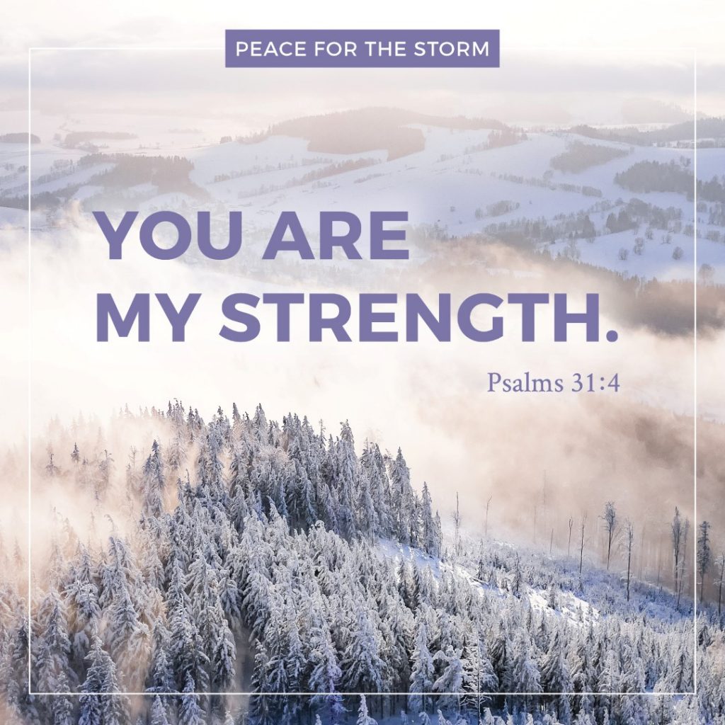 You Are My Strength. - Peace for the Storm