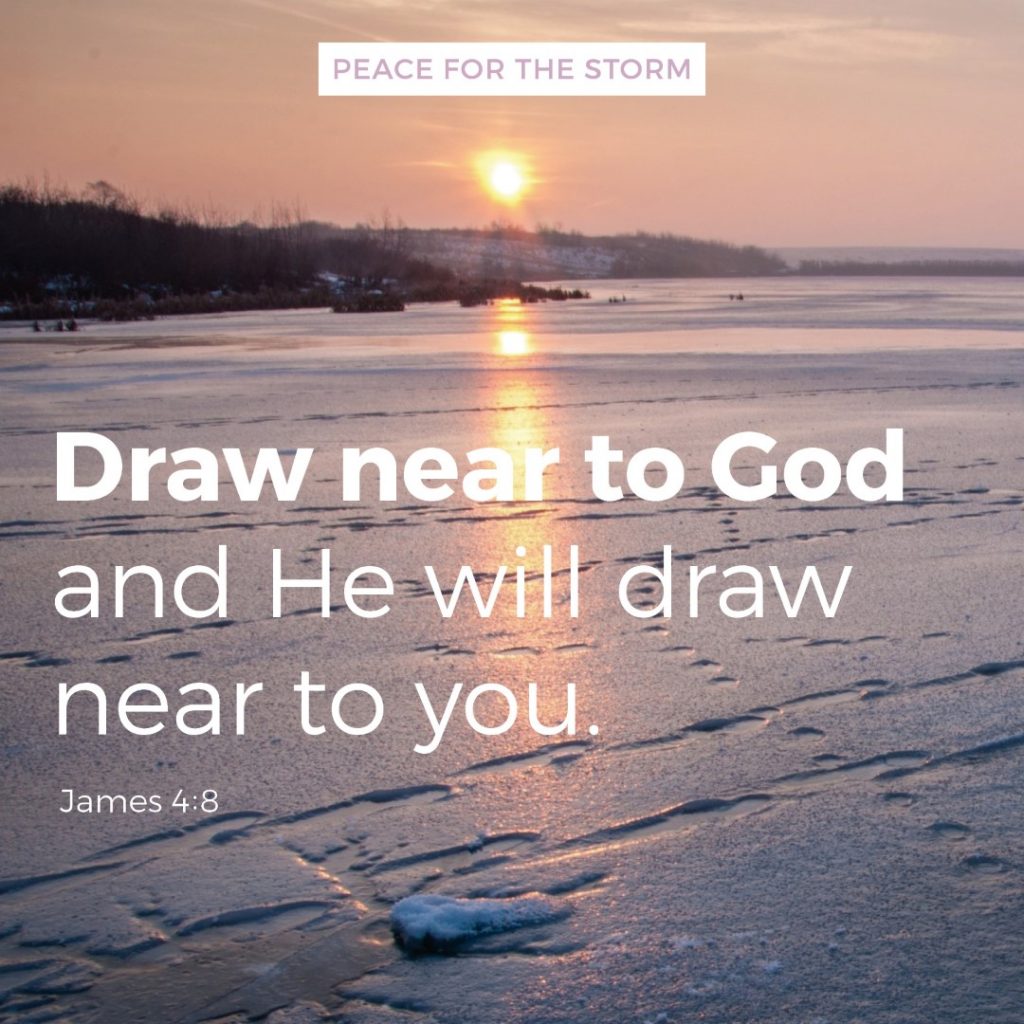 Draw Near to God. Peace for the Storm